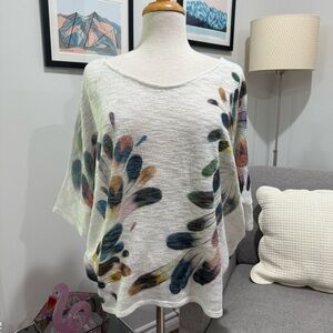 Oversized Multicolor Women's Top